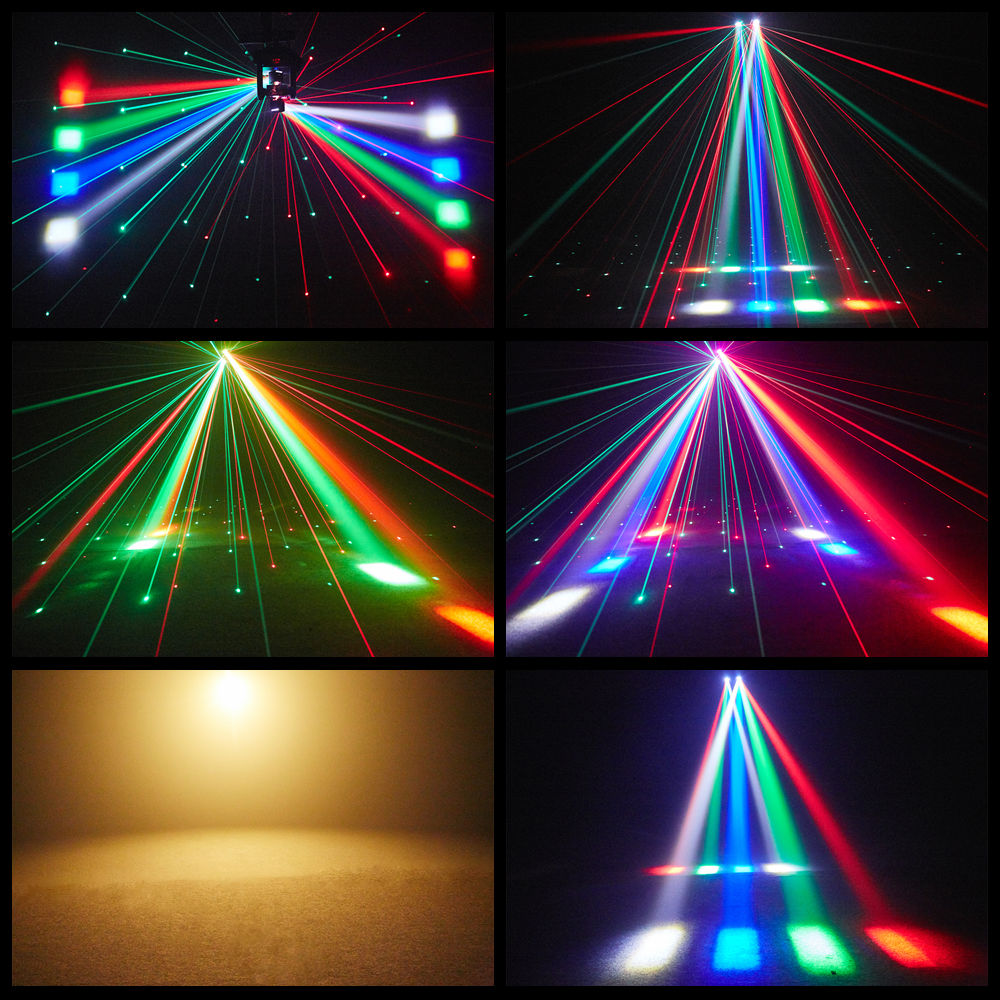 48W Mini Moving Head Beam Ligh - Audio Music Dj review and price