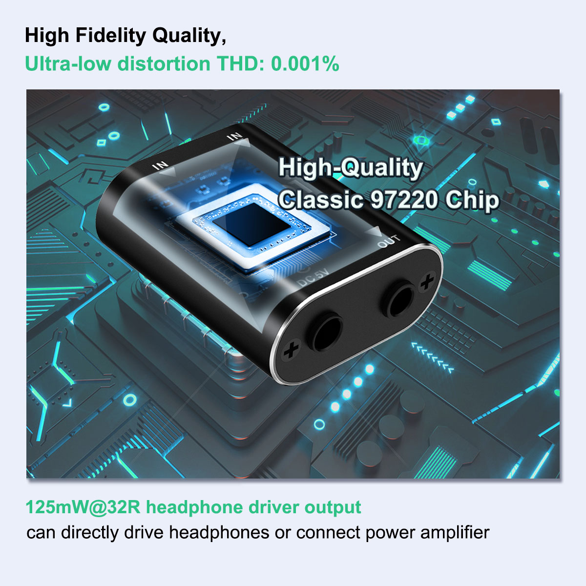 Cooidea 2 Channel Mini Stereo  - Audio Music Dj review and price