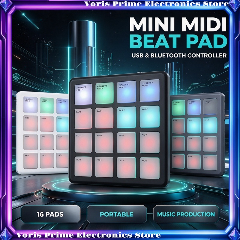 M-Vave Smc-Pad Pocket Handheld - Midi Controller Pad review and price