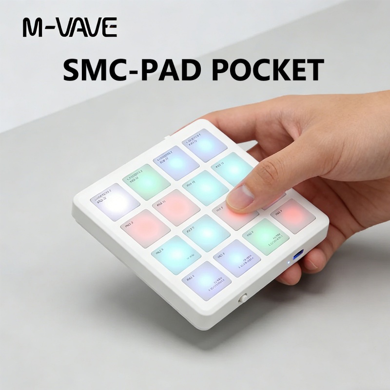 M-Vave Smc-Pad Pocket Handheld - Midi Controller Pad review and price