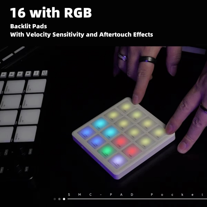 M-Vave Smc-Pad Pocket Handheld - Midi Controller Pad review and price